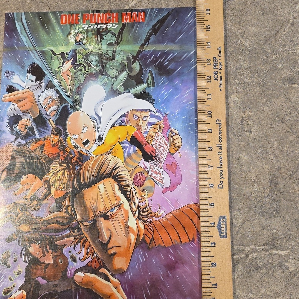 One Punch Man Anime Poster - Multicolor - Picture 3 of 4